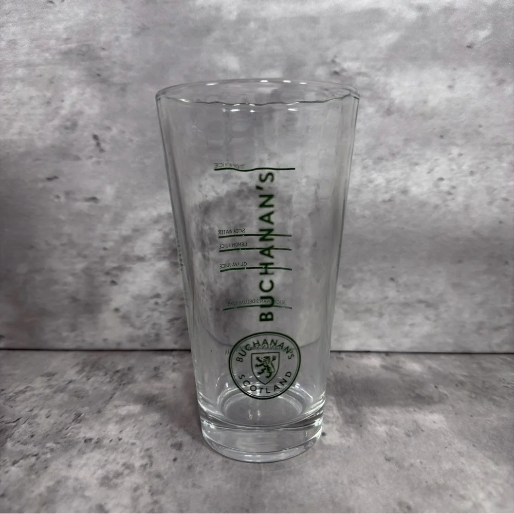 Buchanan's Scotland La Familia Scotch Whisky Glass